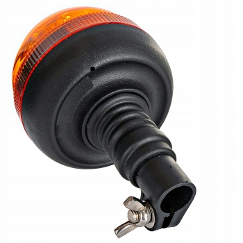 LAMPA BŁYSKOWA KOGUT 36 LED 12/24V FLEX + TRZPIEŃ TYP O MOCOWANIE LAMPY