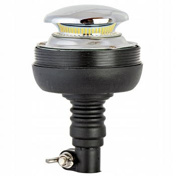 LAMPA BŁYSKOWA KOGUT 36 LED 12/24V FLEX + TRZPIEŃ TYP O MOCOWANIE LAMPY