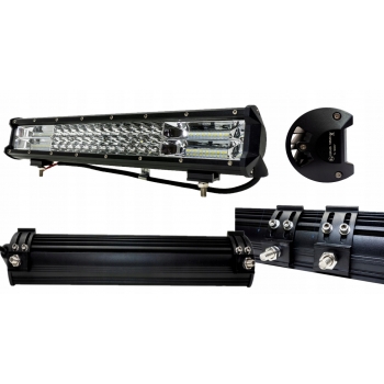 PANEL LED LAMPA ROBOCZA 12/24V 84 LED COMBO DALEKOSIĘŻNA BELKA 45CM