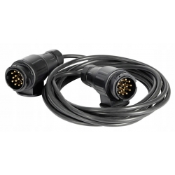 PRZEDŁUŻACZ KABEL 5m 13 pin ZŁĄCZE 2 WTYCZKI 13 PINOWE DO PRZYCZEPY