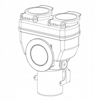 ADAPTER 15/7 15 PIN 7 PIN ELEKTRYCZNY BOX PRZEJŚCIÓWKA DO CIĘŻARÓWKI 24V