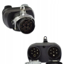 ADAPTER 15/7 ADR 15 PIN 7 PIN ELEKTRYCZNY BOX PRZEJŚCIÓWKA DO CIĘŻARÓWKI 24V