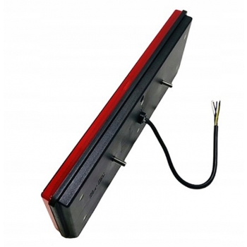 ZESTAW LAMPY TYLNE LED Z REZYSTOREM LEWA PRAWA DO PRZYCZEP LAWET TIR 12-24V