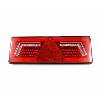 ZESTAW LAMPY TYLNE LED Z REZYSTOREM LEWA PRAWA DO PRZYCZEP LAWET TIR 12-24V