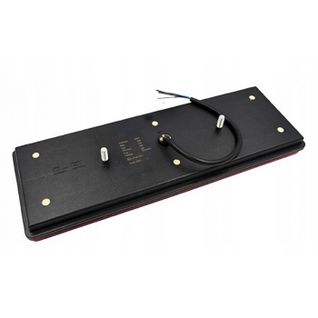 ZESTAW LAMPY TYLNE LED Z REZYSTOREM LEWA PRAWA DO PRZYCZEP LAWET TIR 12-24V
