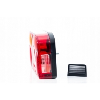GOTOWY ZESTAW LAMP ŚWIATŁA LAMPY DO PRZYCZEP 7 PIN PRZEWÓD 4,5 METRY