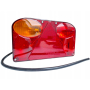 LAMPY TYLNE FT-088 Z PRZEWODEM + ŻARÓWKI ŚWIATŁA PRZYCZEPY LEWA PRAWA