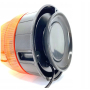 LAMPA BŁYSKOWA 24 LED KOGUT Magnes przyssawka PRZEWÓD SPIRALNY WTYCZKA 4 błyski