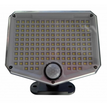 LAMPA SOLARNA LED ZEWNĘTRZNA ULICZNA OGRODOWA CZUJNIK RUCHU ZMIERZCHU PILOT