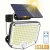 LAMPA SOLARNA LED ZEWNĘTRZNA ULICZNA OGRODOWA CZUJNIK RUCHU ZMIERZCHU PILOT