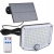 LAMPA SOLARNA LED ZEWNĘTRZNA ULICZNA OGRODOWA CZUJNIK RUCHU ZMIERZCHU PILOT