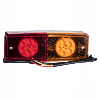 LAMPA TYLNA LED 12V DWUSEGMENTOWA TRAKTOR PRZYCZEPA ROLNIK TRAKTOR CIĄGNIK