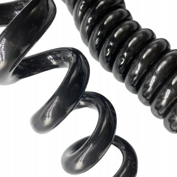PRZEDŁUŻACZ ADAPTER 13-7 PIN KABEL SPIRALNY 1,5m 7żył WTYK GNIAZDO