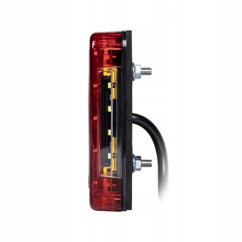 LAMPY TYLNE 14xLED ŚWIATŁA DO PRZYCZEPY 12V PODŚWIETLENIE TABLICY ODBLASK