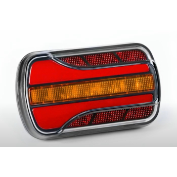 MAŁA LAMPA IP69 uniwersalna LED NEON 12-36V 3-funkcyjna przyczep śmieciarka