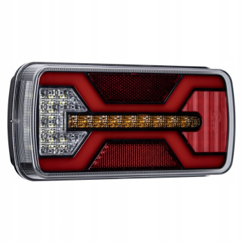 x2 LAMPA TYLNA diod LED przyczep LEWA PRAWA IP67 REZYSTOR GNIAZDO BAJONET