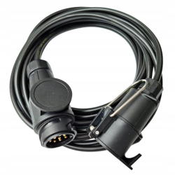 ADAPTER 13/7 PRZEJŚCIÓWKA PRZEWÓD WTYCZKA GNIAZDO PRZEDŁUŻACZ PRZYCZEP 7,5M