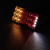 x2 LAMPA TYLNA LED 12V + PODSWIETLENIE TABLICY LAMPY DO PRZYCZEP UNIWERSALNA