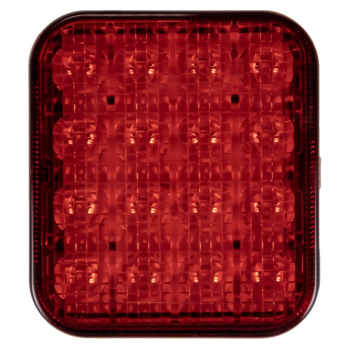 LAMPA LED 12V 24V PRZECIWMGIELNA PRZECIWMGŁOWA LED prostokatna z przewodem