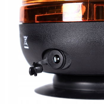 LAMPA OSTRZEGAWCZA LED KOGUT na Magnes BEZPRZEWODOWA AKUMULATOR + PILOT