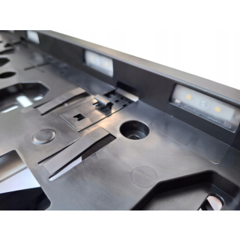 RAMKA TABLICY REJESTRACYJNEJ OŚWIETLENIE LAMPA LED laweta samochód przyczep