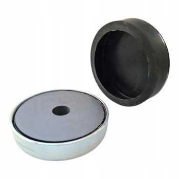 MAGNES MOCNY GUMOWA OSŁONA OKRĄGŁY 82 MM DO MOCOWANIA LAMP ROBOCZE COFANIA