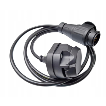 PRZEDŁUŻACZ 13 PIN PRZEDŁUŻKA do PRZYCZEP BAGAŻNIKÓW GNIAZDO - WTYCZKA 70cm