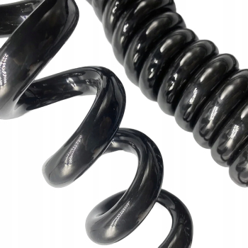 KABEL PRZEWÓD SPIRALNY 3-ŻYŁOWY OMY 3x1 PRĄDOWY SPIRALA 500 mm Rozciągany