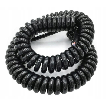 KABEL PRZEWÓD SPIRALNY 3-ŻYŁOWY OMY 3x1 PRĄDOWY SPIRALA 500 mm Rozciągany