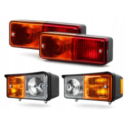 ZESTAW LAMP KOMPLET PRZÓD TYŁ DO CIĄGNIKA TRAKTORA URSUS C360 ZETOR