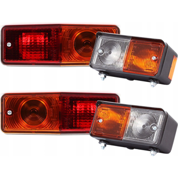 ZESTAW LAMP KOMPLET PRZÓD TYŁ DO CIĄGNIKA TRAKTORA URSUS C360 ZETOR