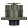 GNIAZDO + WTYCZKA NATO 2-PIN METALOWE ZACISKANE SKRĘCANE 24V 135A
