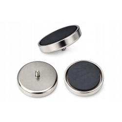 MAGNES 47 mm W OBUDOWIE UCHWYT z gwintowanym trzpieniem M4 FERRYTOWY