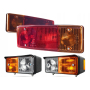 ZESTAW LAMP KOMPLET PRZÓD TYŁ DO CIĄGNIKA TRAKTORA URSUS C360 ZETOR